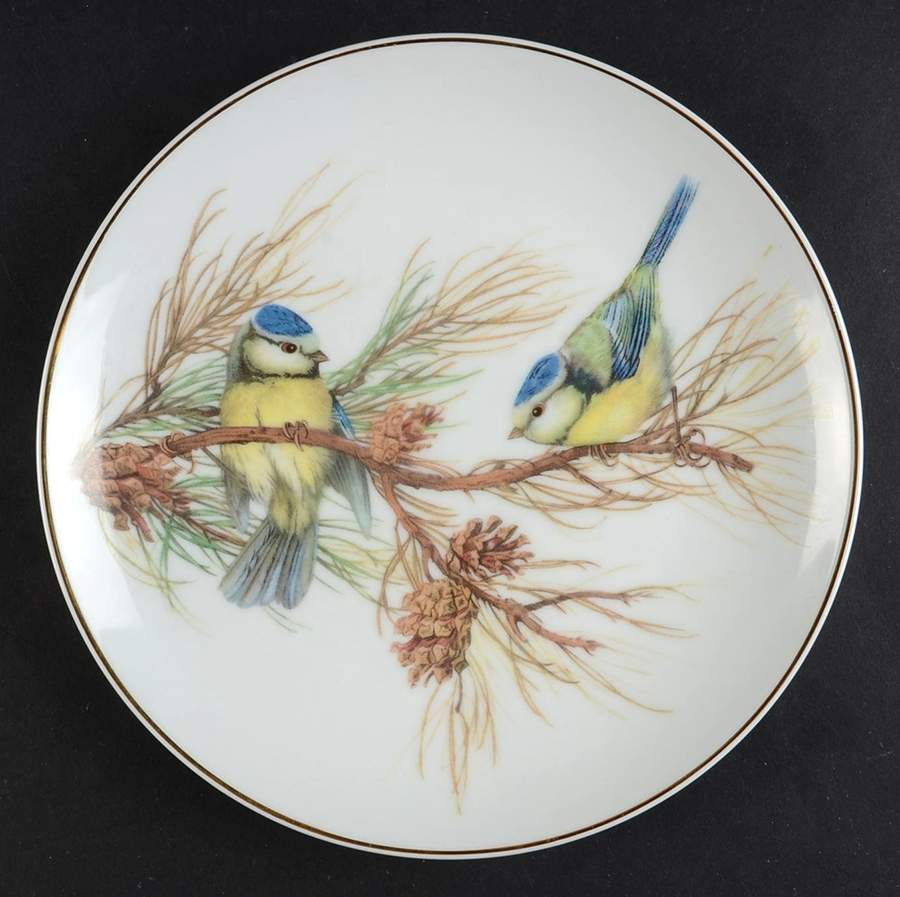 Song Birds Collection Salad Plate by Baum Brothers-1