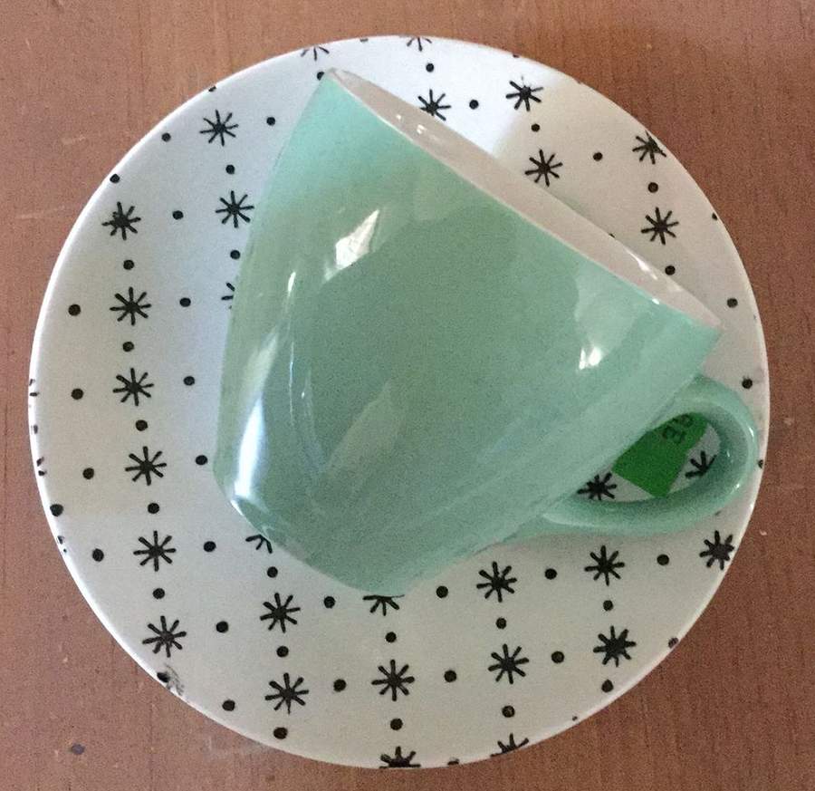 BRH7 Flat Cup & Saucer Set by Broadhurst-1