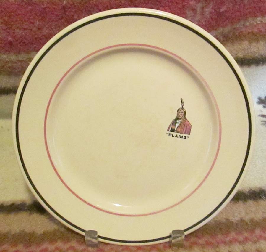 Plains Dinner Plate by Buffalo Pottery-1