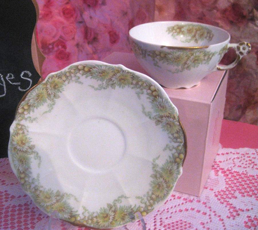 BWD845 Flat Cup & Saucer Set by Bawo & Dotter-1