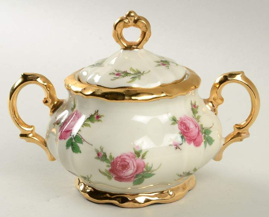 751 Sugar Bowl & Lid by Bareuther & Co-1