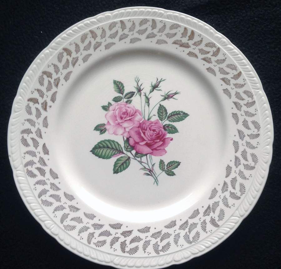 Century Rose Dinner Plate by Barker Bros Ltd-1