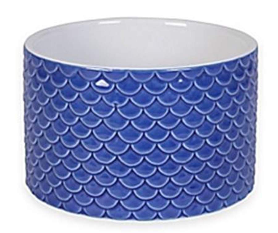 Bistro Blue Scallop Ramekin by Fitz and Floyd-1