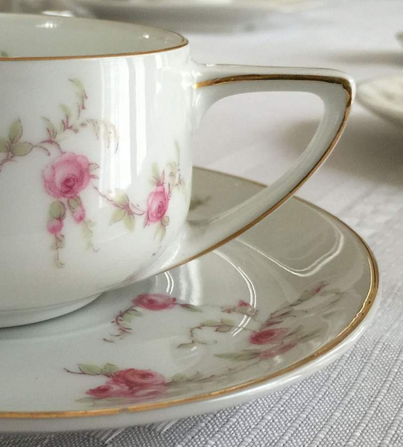BAV545 Flat Cup & Saucer Set by Bavaria-1