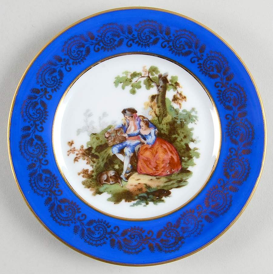 BOJ103 Bread & Butter Plate by Jean Boyer (Limoges)-1