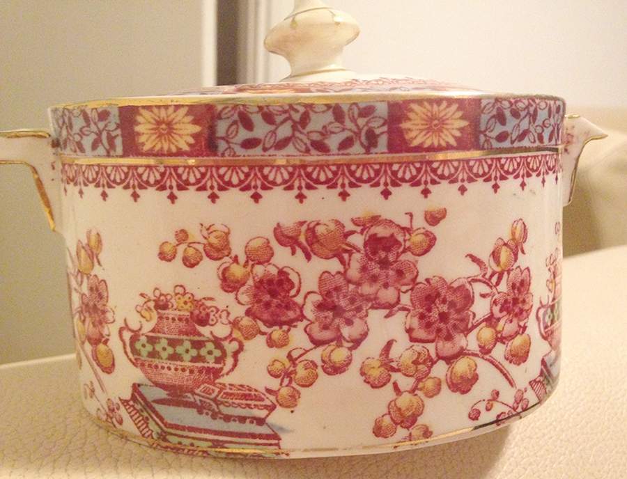 BLI6 Round Covered Vegetable by Blair & Co (England)-1