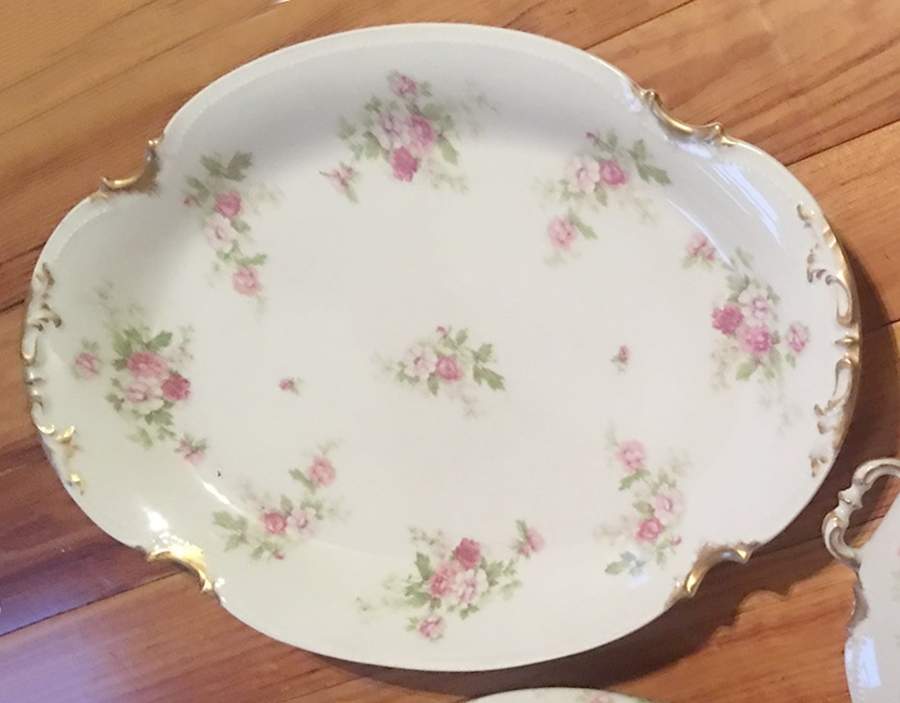 BOG162 16" Oval Serving Platter by George Borgfeldt-1
