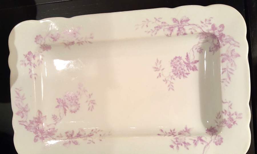 BSM24 13" Rectangular Serving Platter by B S M-1