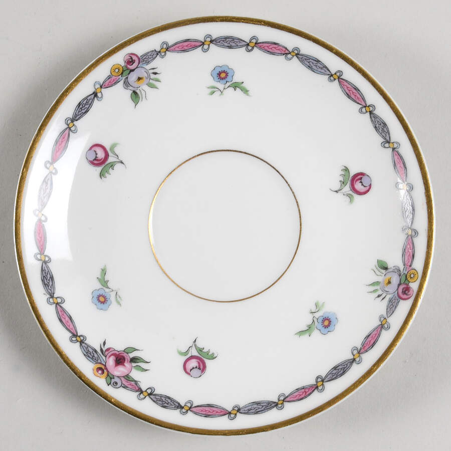 Pompadour Saucer by Bernardaud-1