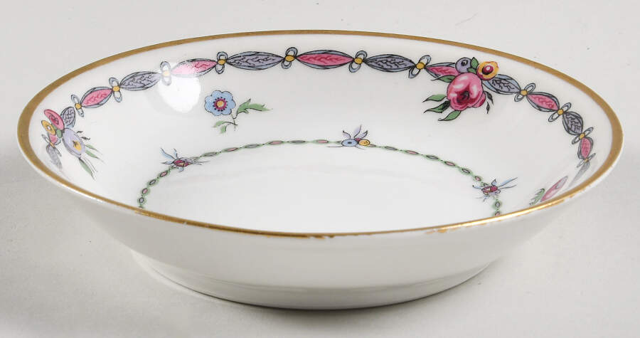 Pompadour Fruit/Dessert (Sauce) Bowl by Bernardaud-1