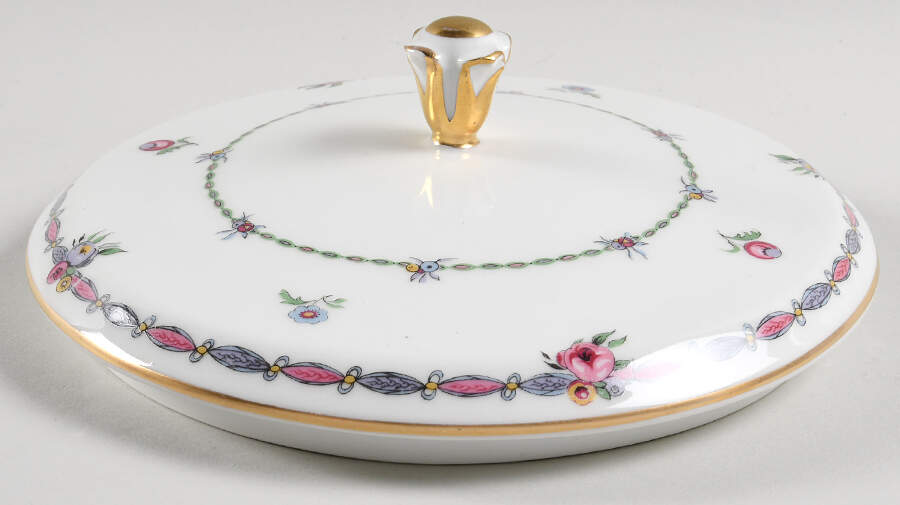 Pompadour Lid for Round Vegetable by Bernardaud-1