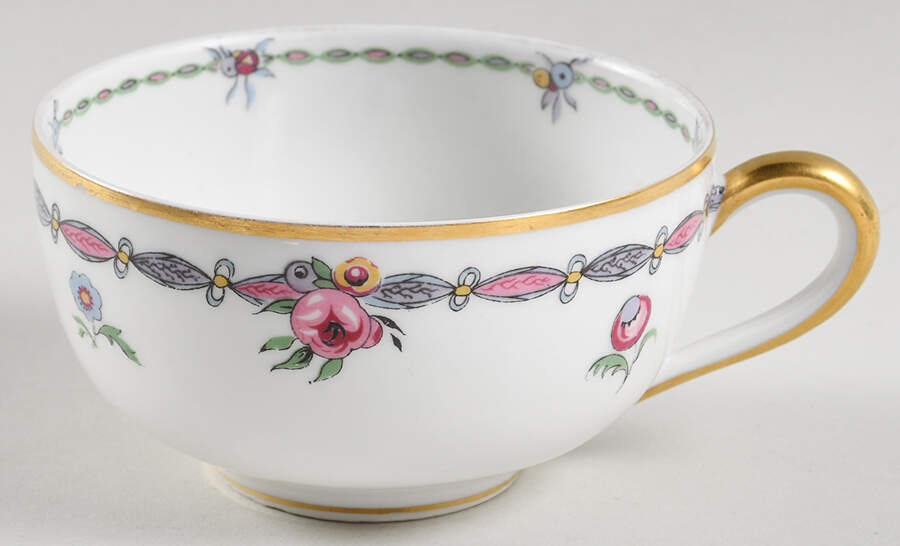 Pompadour Flat Cup by Bernardaud-1