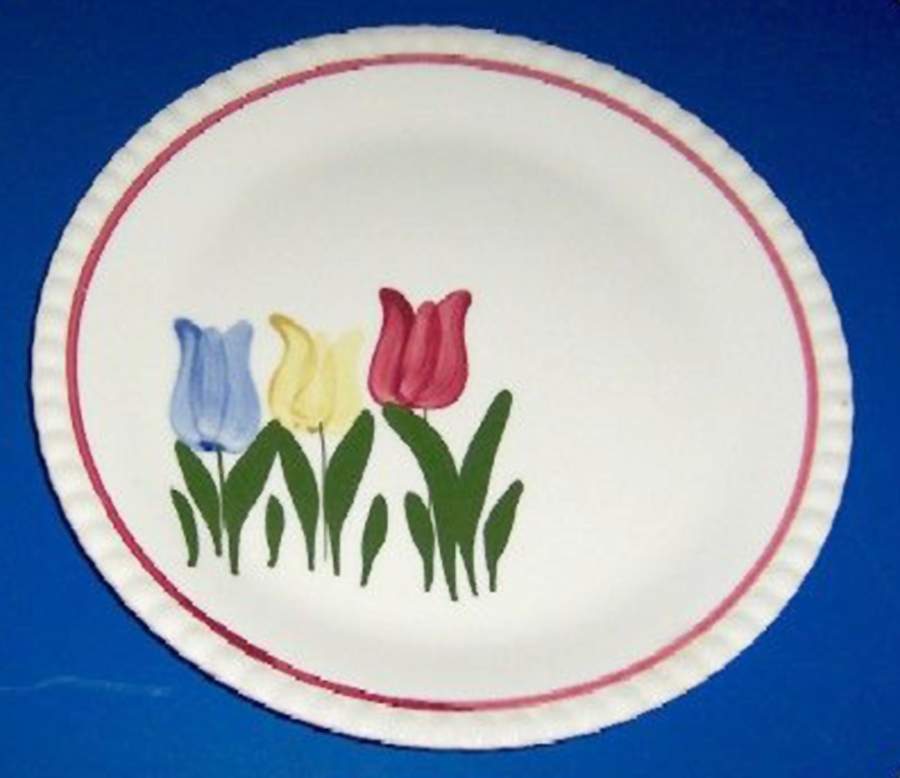 BRP190 Luncheon Plate by Blue Ridge Southern Pottery-1