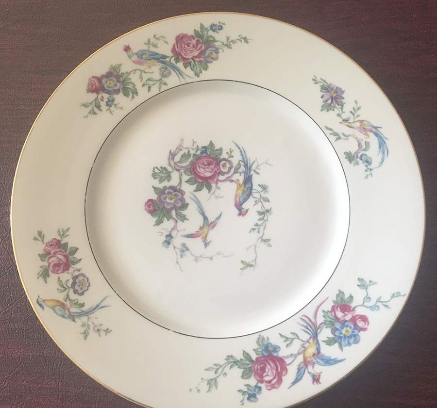 BOJ106 Dinner Plate by Jean Boyer (Limoges)-1