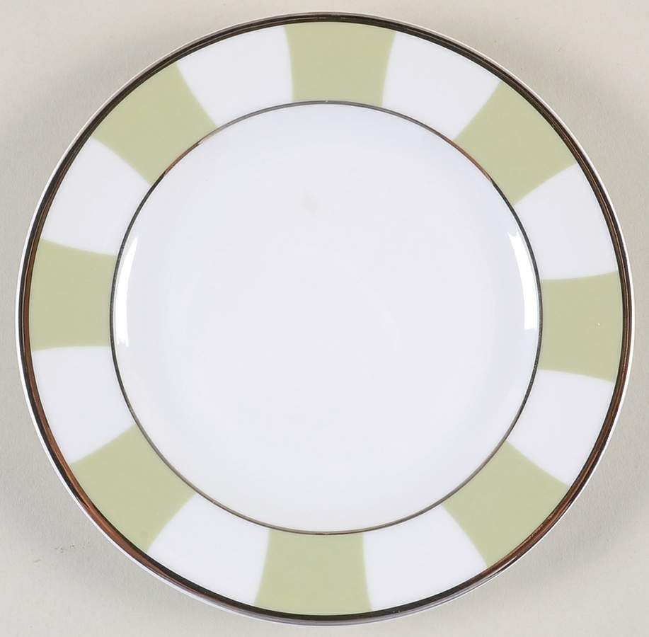 Galerie Royale Tilleul (Lime Green) Bread & Butter Plate by Bernardaud-1