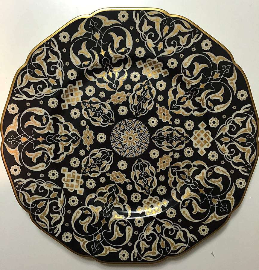 BLK183 Dinner Plate by Black Knight-1