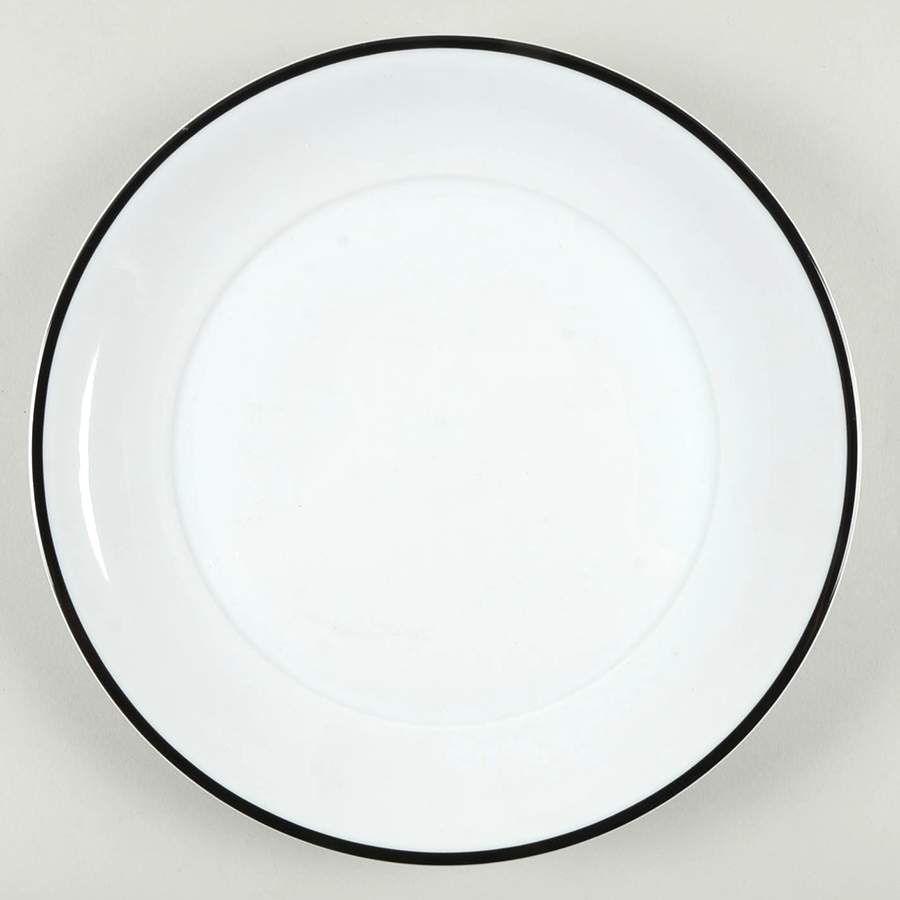 Lyric Black Dinner Plate by Block-1