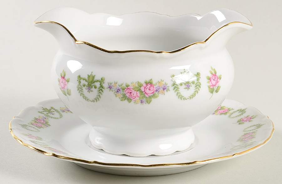 Regal Gravy Boat & Underplate by Baum Brothers-1