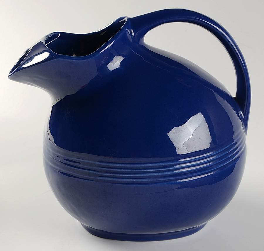 Atlanta Blue (Cobalt Blue) Ball Jug by Bauer-1