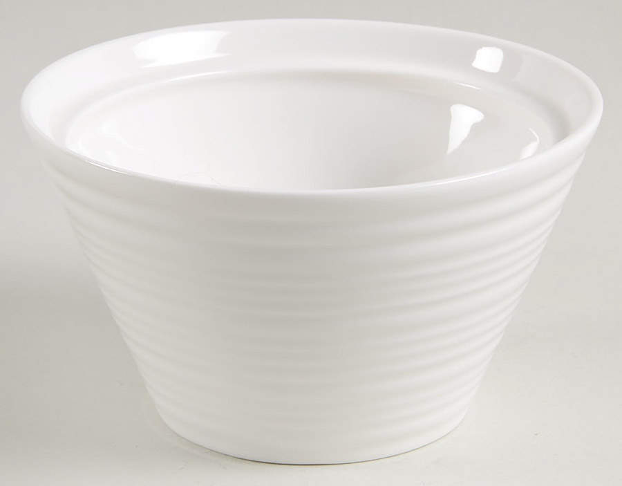 Ripple Sugar Bowl No Lid by Belleek Pottery (Ireland)-1