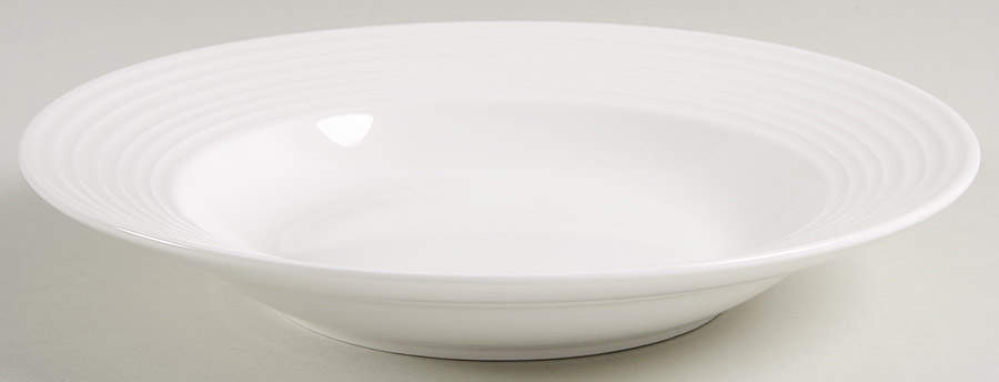 Ripple 10" Individual Pasta Bowl by Belleek Pottery (Ireland)-1