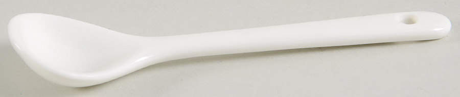 Ripple Spoon Condiment by Belleek Pottery (Ireland)-1
