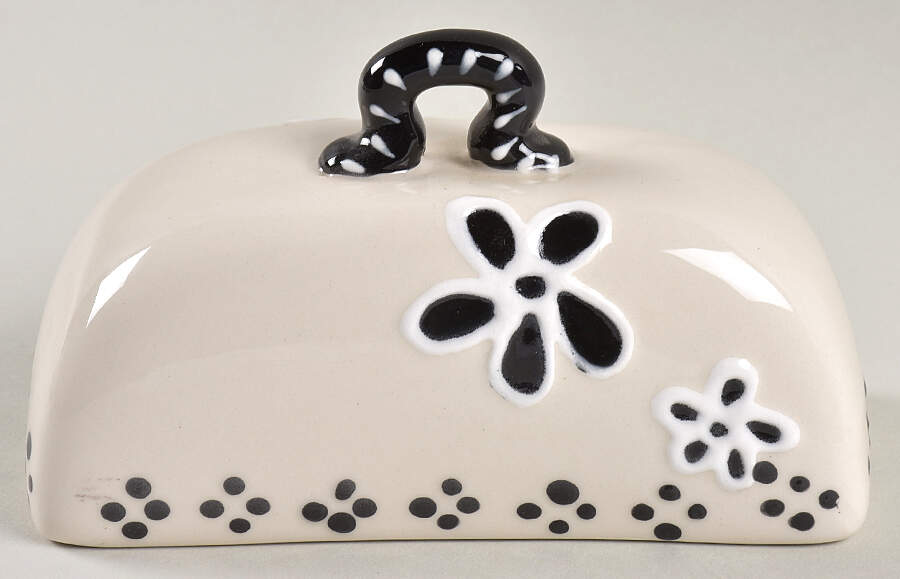 Cambria Nouveau Lid for 1/4 Lb Butter by Blue Sky-1