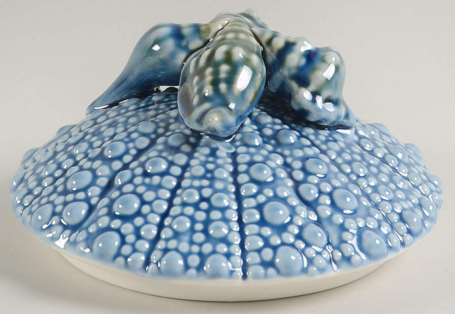 Blue Urchin Lid for 7" Round Box by Blue Sky-1