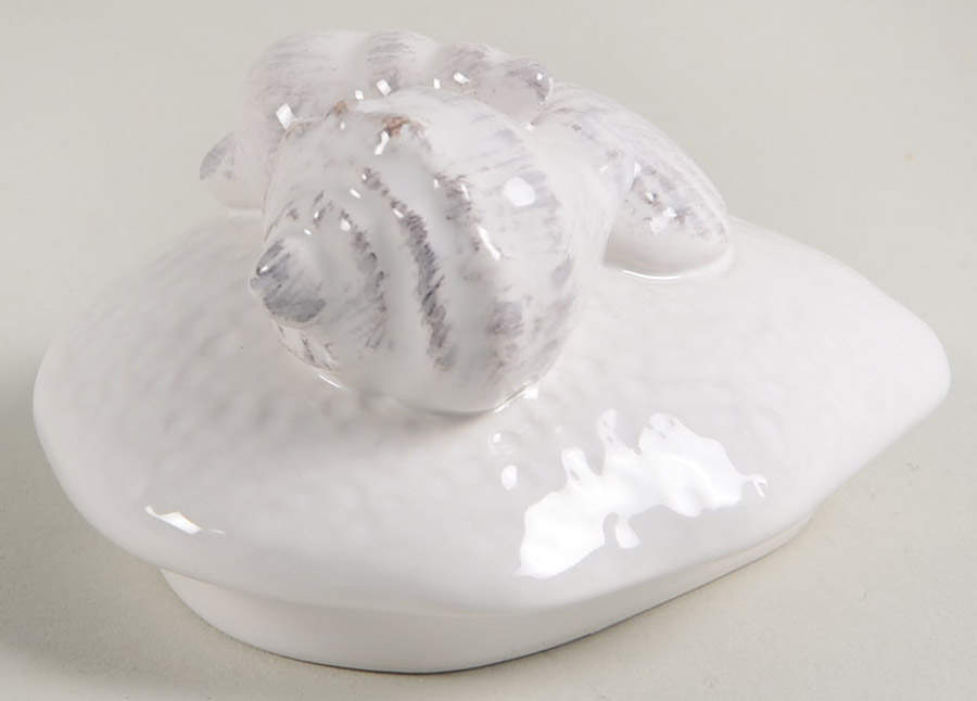Seawave White Lid for Sugar Bowl by Blue Sky-1