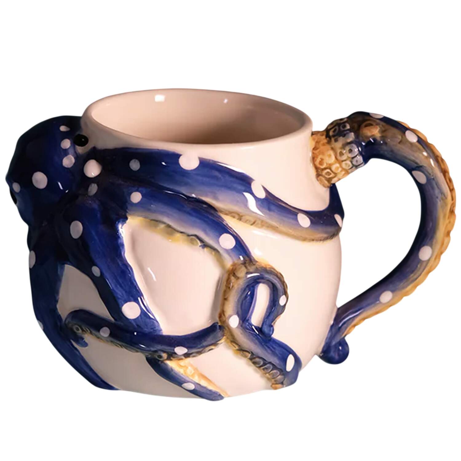 Octopus Blue Mug by Blue Sky-1