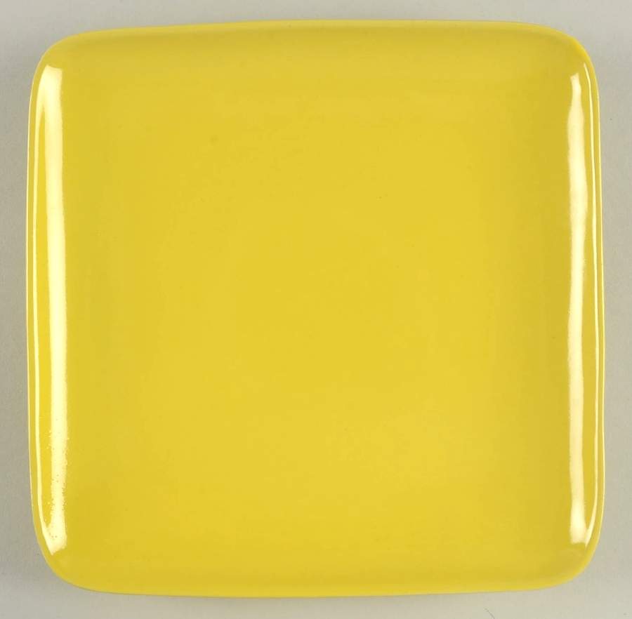Retro Collection Yellow Salad Plate by Baum Brothers-1