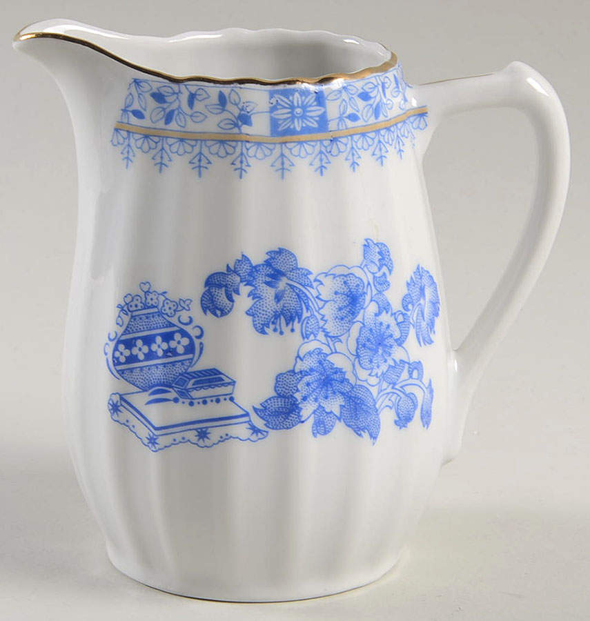 China Blau Creamer by Bavaria-1