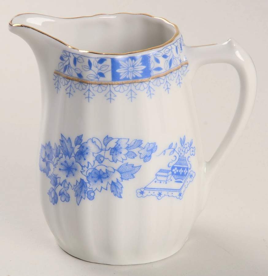 China Blau Creamer by Bavaria-1