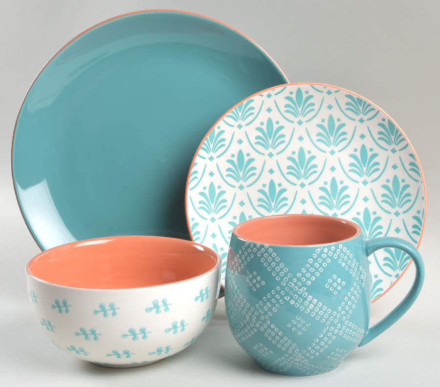Oasis 4 Piece Place Setting by Baum Brothers-1