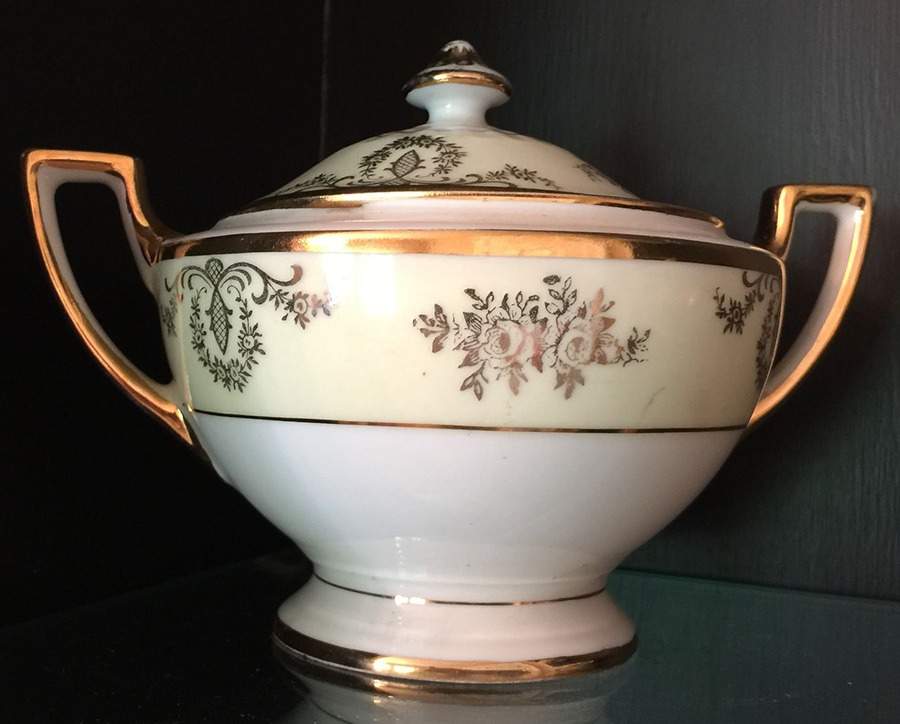 BLK186 Sugar Bowl & Lid by Black Knight-1