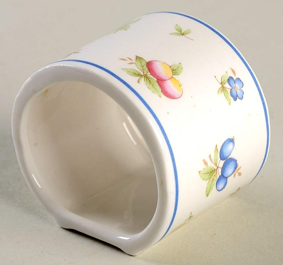 Fruit Chintz Napkin Ring by Baker, Hart & Stuart-1