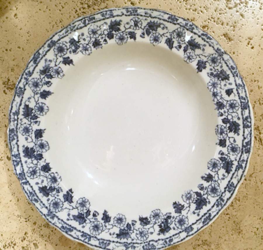 Crescent Dinner Plate by Bridgwood & Son-1