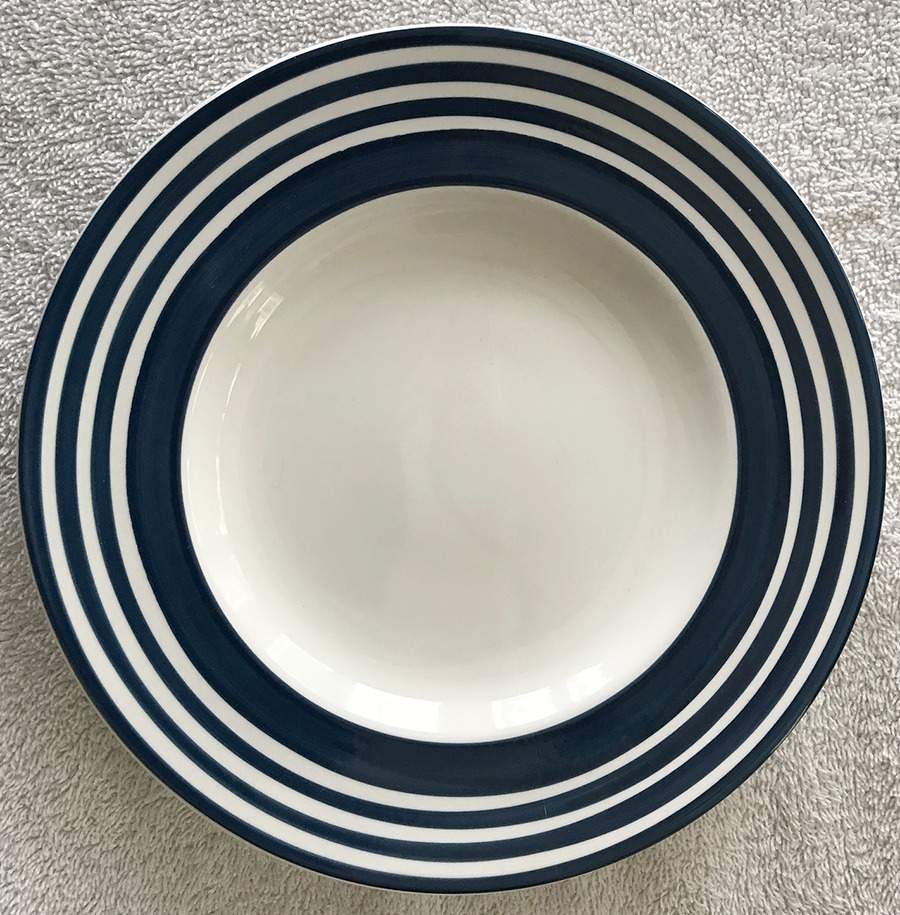 Catalina Cobalt Blue Salad/Dessert Plate by Ballard Designs-1