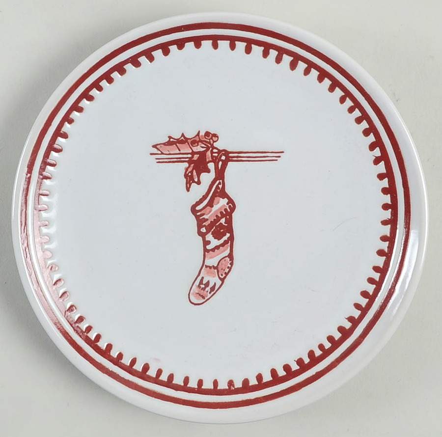 Deck the Halls Appetizer Plate by Blue Sky-1