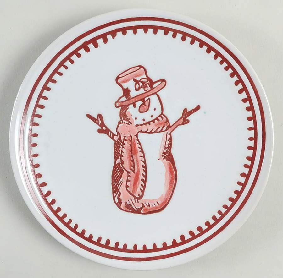 Deck the Halls Appetizer Plate by Blue Sky-1