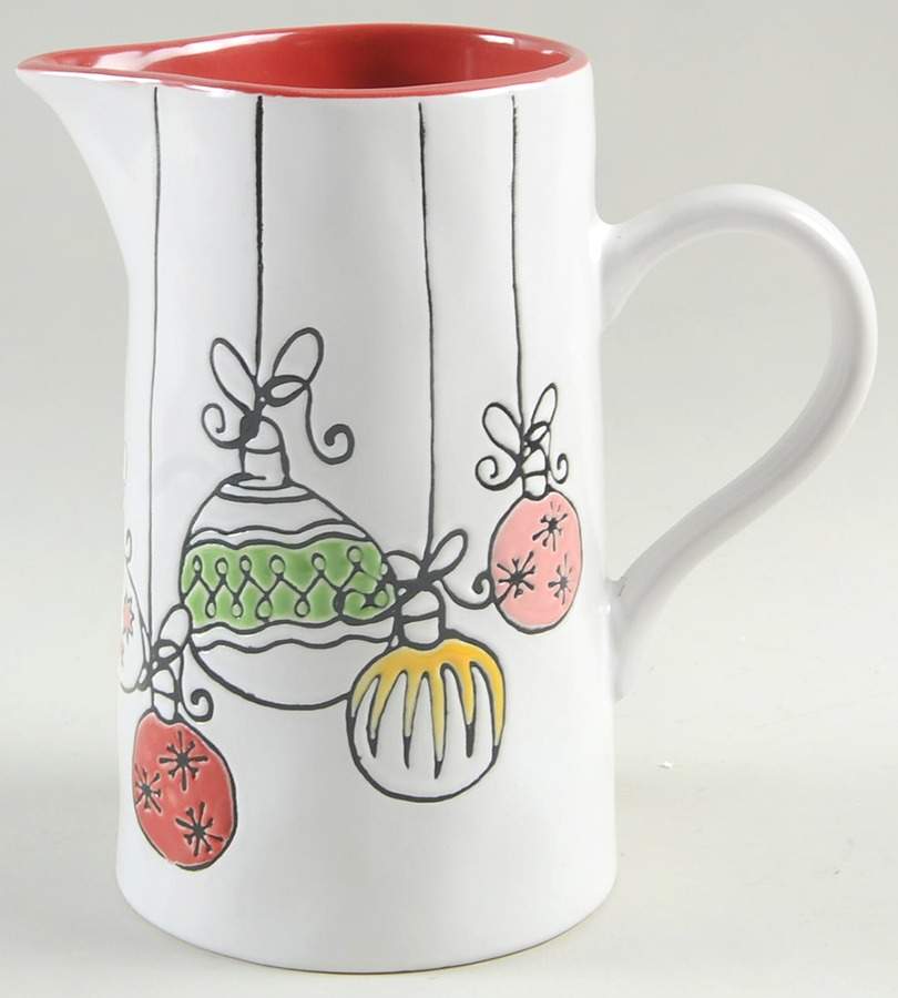 Retro Ornaments 82 Oz Pitcher by Blue Sky-1