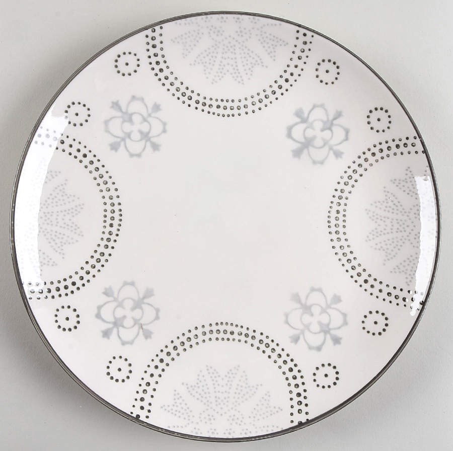 Phara Grey Dinner Plate by Baum Brothers-1