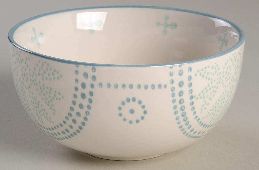 Phara Sky Blue Soup/Cereal Bowl by Baum Brothers-1