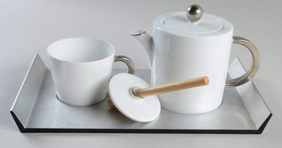 Opus Argent 6 Piece Chocolate Set by Bernardaud-1