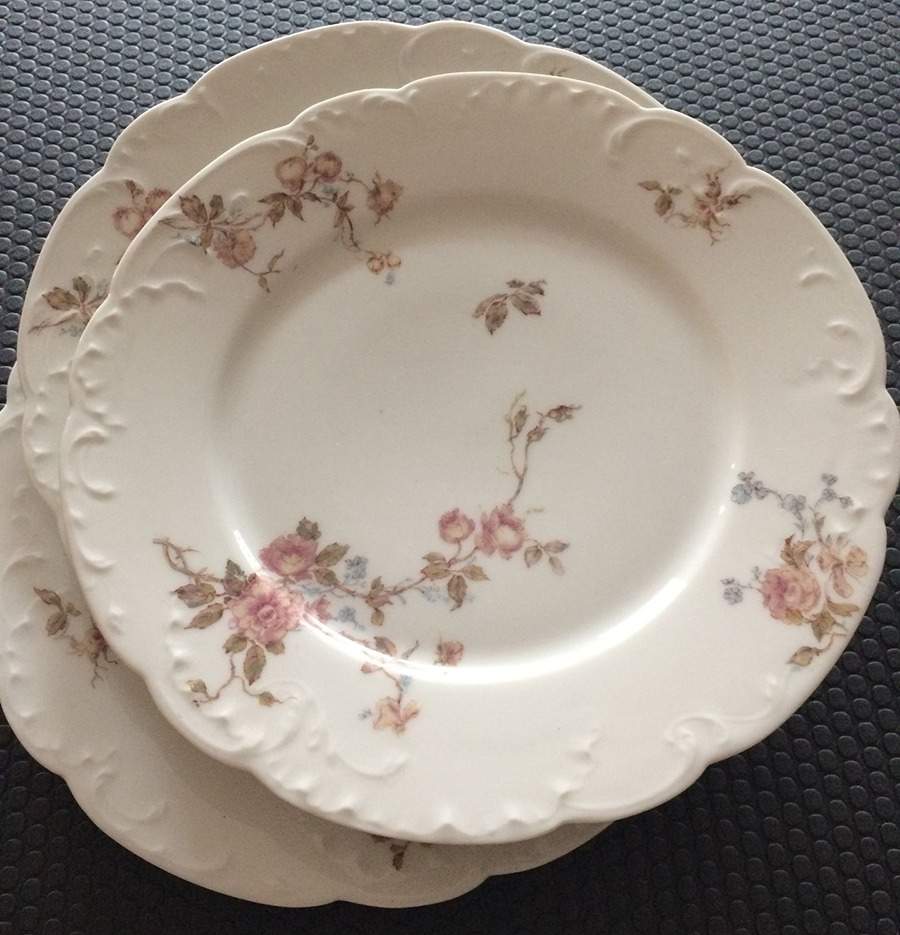 1851 Dinner Plate by B S M-1