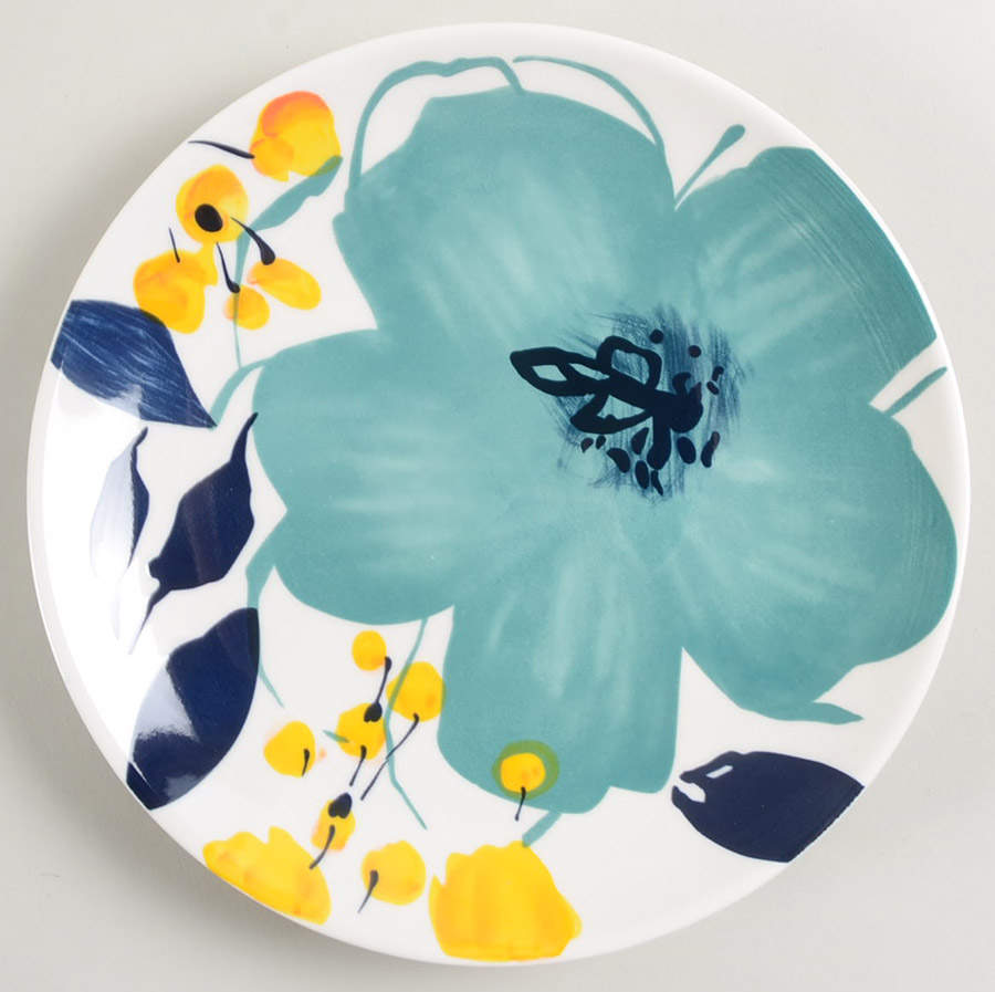 Bella Floral Salad Plate by Baum Brothers-1