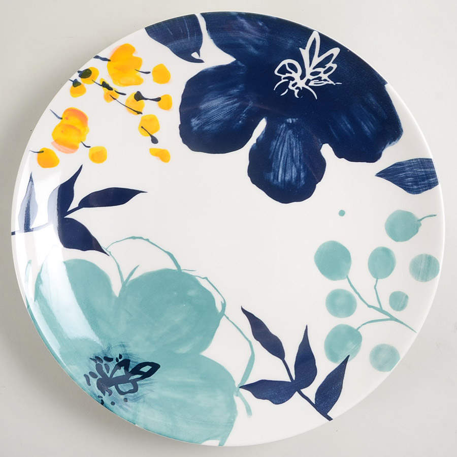 Bella Floral Dinner Plate by Baum Brothers-1
