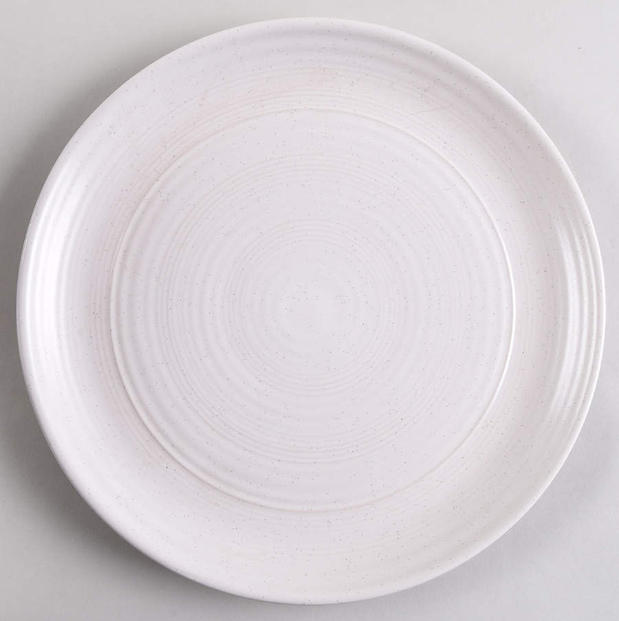 Milbrook Coconut White Dinner Plate by Bee & Willow Home-1