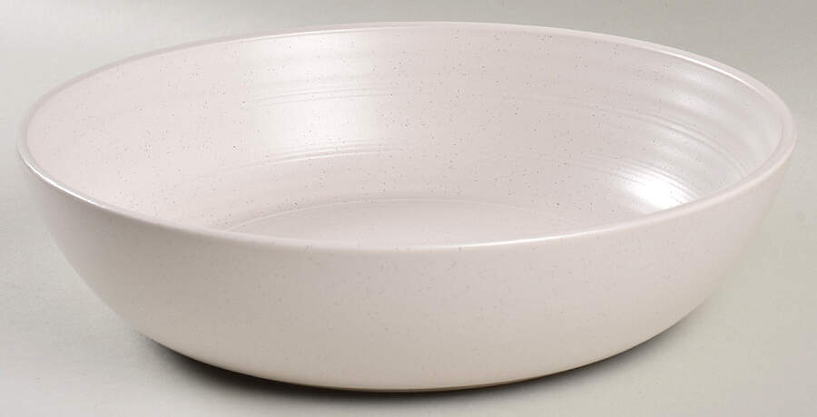 Milbrook Coconut White 10" Round Serving Bowl by Bee & Willow Home-1
