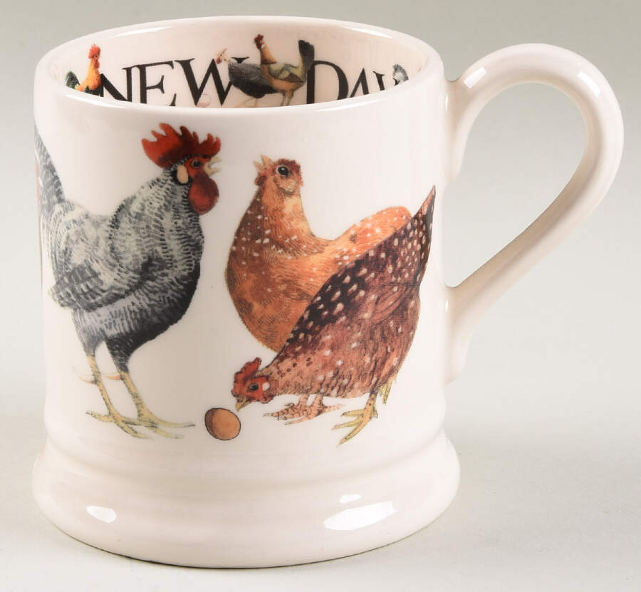 Rise and Shine (Black Text) Mug by Emma Bridgewater-1